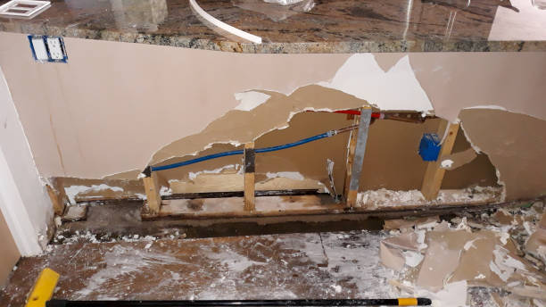 Water damage restoration process in SD